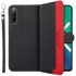 Preklopna futrola za Sony Xperia 10 IV, Khazneh RFID futrola, crna