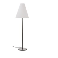 KAVE HOME Tamno zelena stojeća svjetiljka s tekstilnim sjenilom (visina 153 cm) Navat 