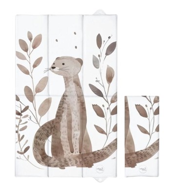 Podloga za previjanje, sklopiva, s kopčom, 50 x 80 cm, Basic Clever Otter