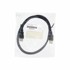 EFB USB PRODUŽNI kabel A-A 1 m dvostruko oklopljeni, crni