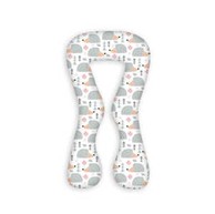 SUPERMAMI Jastuk za dojenje tip U, motiv ježića