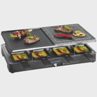 CLATRONIC Raclette grill 2-u-1 RG 3518, 1400 W
