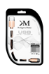 KRÜGER&MATZ Kabel USB-micro USB 1 m