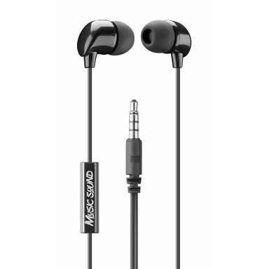 CELLULARLINE Slušalice In-Ear, crne, 3.5mm