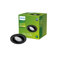 PHILIPS Fresco ugradbena svjetiljka crna rs 4.6w 27k
