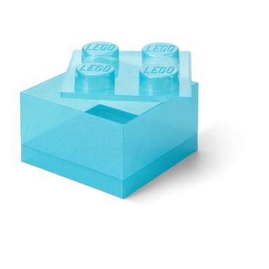 LEGO® Dječja kutija za pohranu 25x25x18 cm, svijetloplava, plastika