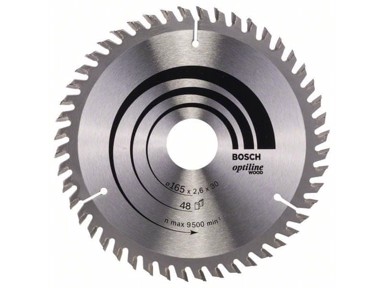 BOSCH Professional list kružne pile Optiline Wood 165x30-48