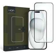 HOFI Zaštitno staklo Glass Pro Full Screen za iPhone 15, crno
