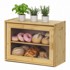 SPRINGOS Posuda za kruh 40x31x20 cm, bambus/akril