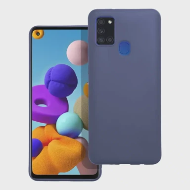 OEM Maska Matt za Samsung A21S, plava