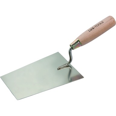 LUX TOOLS Zidarska žlica, metalna 180 mm