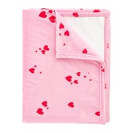 CATHERINE LANSFIELD Ružičasta deka od flisa, 200x240 cm, Heart