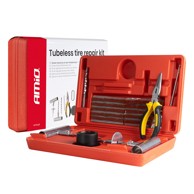 AMiO Kit za popravak guma bez zračnice, 38-dijelni, AMIO-04693