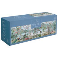 INTERDRUK Puzzle Secret Garden 3 panorama, 1000 kom