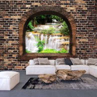 Samoljepljiva foto tapeta Stony Window Waterfalls 147x105