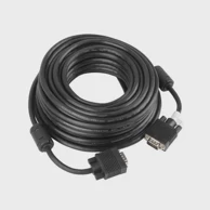 LANBERG VGA kabel CA-VGAC-10CC-0150-B, VGA (D-Sub), crni, 15m