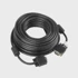 LANBERG VGA kabel CA-VGAC-10CC-0150-B, VGA (D-Sub), crni, 15m