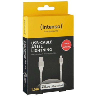 INTENSO USB kabel za smartphone, USB - A to Lightning, 1.5 m