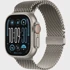 APPLE Pametni sat Watch Ultra 2 Cellular, 49 mm, sivi Titanium, Milanese Strap Titanium Natural