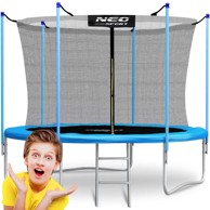 NEO-SPORT Vrtni trampolin 252 cm (8 ft), unutarnja mreža i ljestve