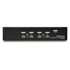 STARTECH KVM preklopnik SV431DPUA2, 4-portni, DisplayPort, 4K, Audio, za rack ormarić, crni