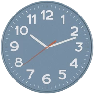 HOME Zidni sat, staklena prednja strana, 1 x AA baterija, 300 mm AWC300BL 63431