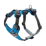 HUNTER Oprsnica za pse Divo L/XL najlon svjetloplava/siva
