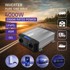 QOLTEC Pretvarač napona Pure Sine Wave 12 V na 230 V 2000/4000 W s LCD zaslonom, crna