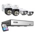 ZOSI Sigurnosna kamera C296, 2 kom WiFi 5MP + C182, 2 kom WiFi 8MP + NVR 8ch + 2TB HDD