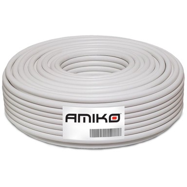 AMIKO Koaksijalni kabel RG-6, BC, 100dB, 100 m