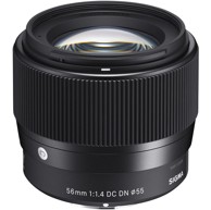 SIGMA Objektiv 56mm F/1.4 DC DN za Sony E, crna