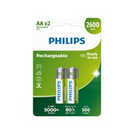 PHILIPS Punjiva baterija AA NiMH 2600mAh, set od 2 kom