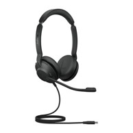 JABRA Slušalice Evolve2 30 SE UC, crne, on-ear, Stereo, USB-C
