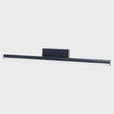 Kupaonska svjetiljka Evan, LED, 12 W, 1300 lm, IP44, mat crna
