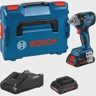 BOSCH Akumulatorski udarni odvijač GDS 18V-330 HC Professional, plavo/crna