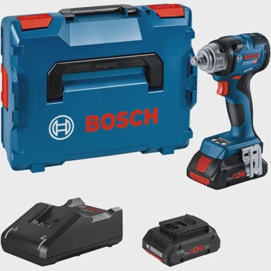 BOSCH Akumulatorski udarni odvijač GDS 18V-330 HC Professional, plavo/crna