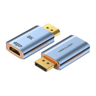 VENTION Adapter HDMI (Ž) na DisplayPort (M) HFMH0, 8K, 60Hz, plavi