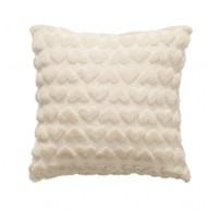 LIVEFY Jastučnica Hearts, 45x45 cm, bež