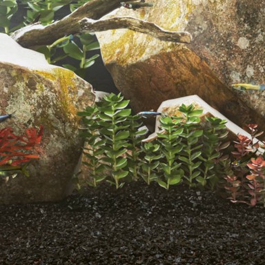 Pijesak za akvarij, 10 kg, 0,2-2 mm, crni