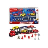 DICKIE Kamion s prikolicom za prijevoz automobila, 30 cm