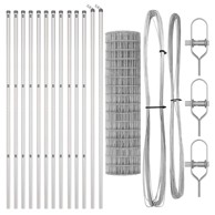 Euro ograda s 13 postova 1. 2x25 m, cinkovani čelik