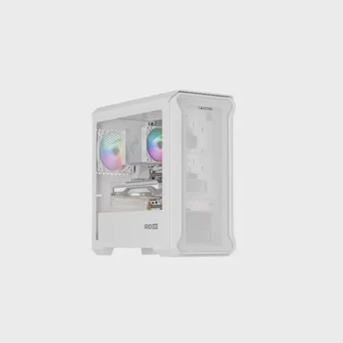 GENESIS Kućište Irid 503 ARGB Lite, Mini-Tower, MATX, s prozorom, bijelo