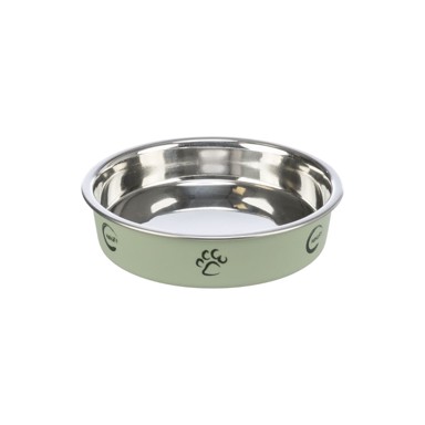 TRIXIE Metalna posuda, uzorak šape, 0,25 l