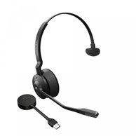JABRA Slušalice Engage 55 MS, crne, on-ear, Mono, USB-C