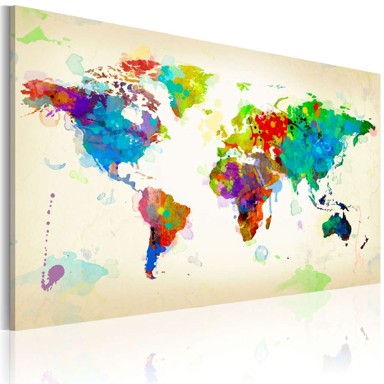 Slika All colors of the World 90x60