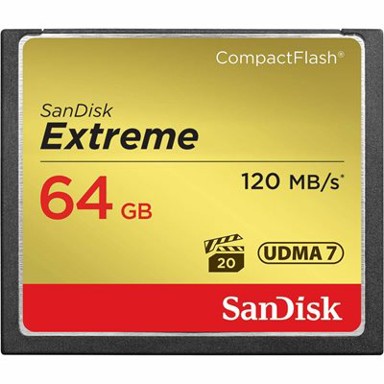 SANDISK Memorijska kartica Extreme CF 64 GB SDCFXSB-064G-G46 UDMA7