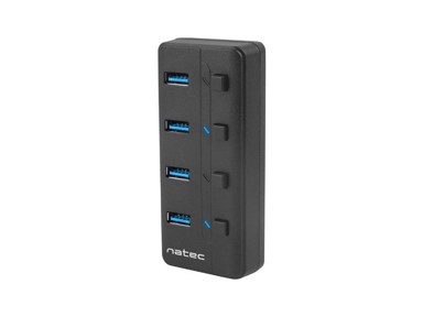 NATEC Hub USB 3.0 Mantis 2 4-porta, prekidač