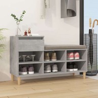 Ormarić za cipele 102 x 36 x 60 cm, beton siva