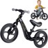 RICOKIDS Bicikl bez pedala FUNNU, crni
