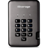 ISTORAGE Vanjski tvrdi disk diskAshur PRO2, 2 TB, USB-A 3.2 Gen 1, crno